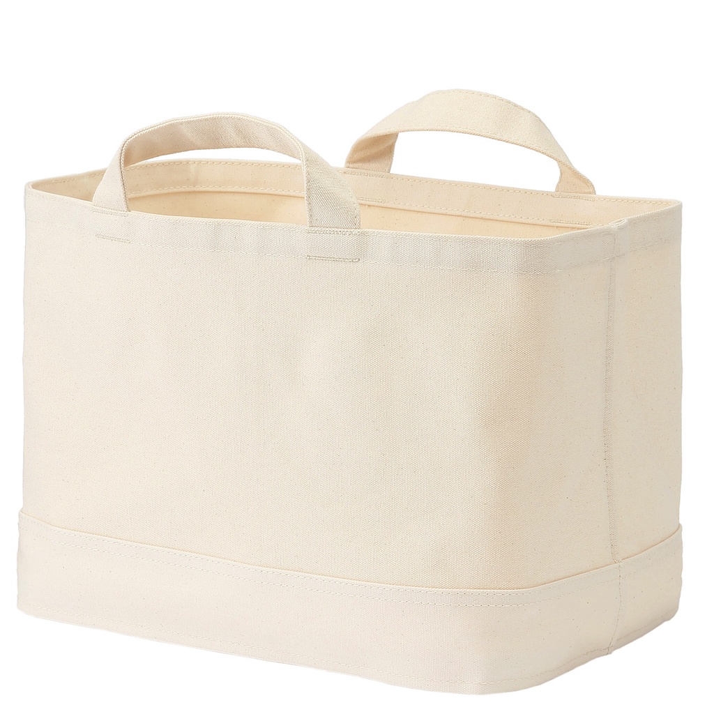MUJI Canvas Handled Rectangular Basket L Shopee Malaysia