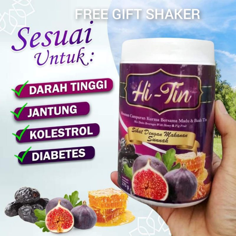 Hi Tin Jus Minuman Sunah Gabungan Buahtin Kurma Dan Madu Sesuai Untuk 3 Serangkai Shopee Malaysia