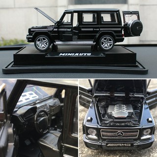 2019 New Car Accessories Mercedes Benz G65 Off Road Vehicle Swing Parts Car Simulation Alloy Model Interior Decoratio