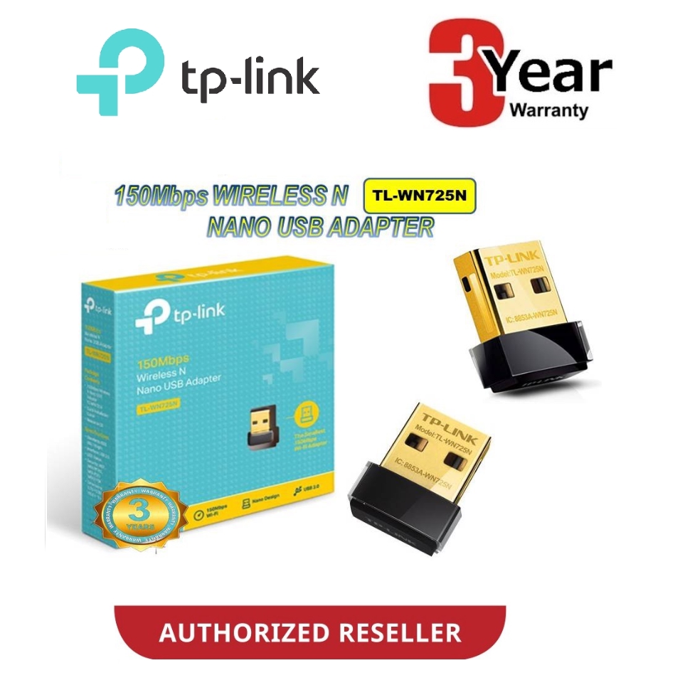 Tp Link Tl Wn725n Nano Wireless N Usb Wifi Adapter With Soft Ap Shopee Malaysia
