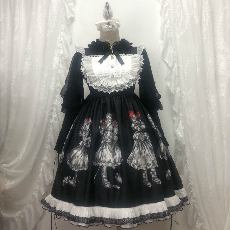 dark lolita dress