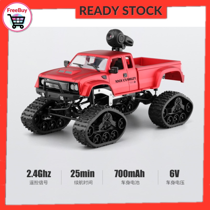 WiFi 2.4G Remote Control Car 116 Military Truck OffRoad Climbing Auto