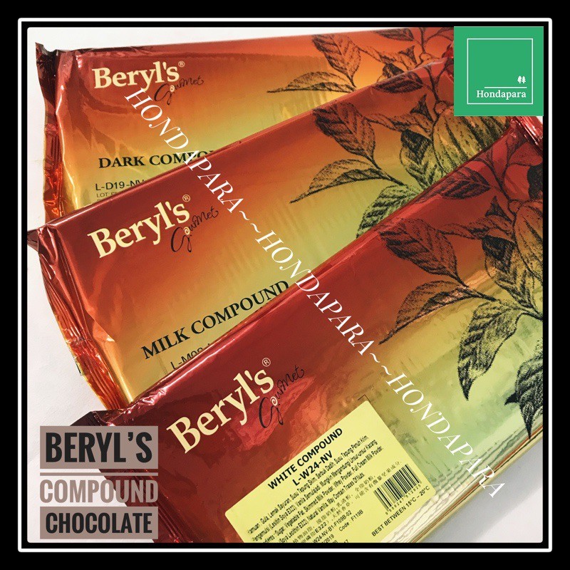 1kg Beryl S Block Chocolate Compound Chocolate Coklat Beryl S Coklat Masakan Shopee Malaysia