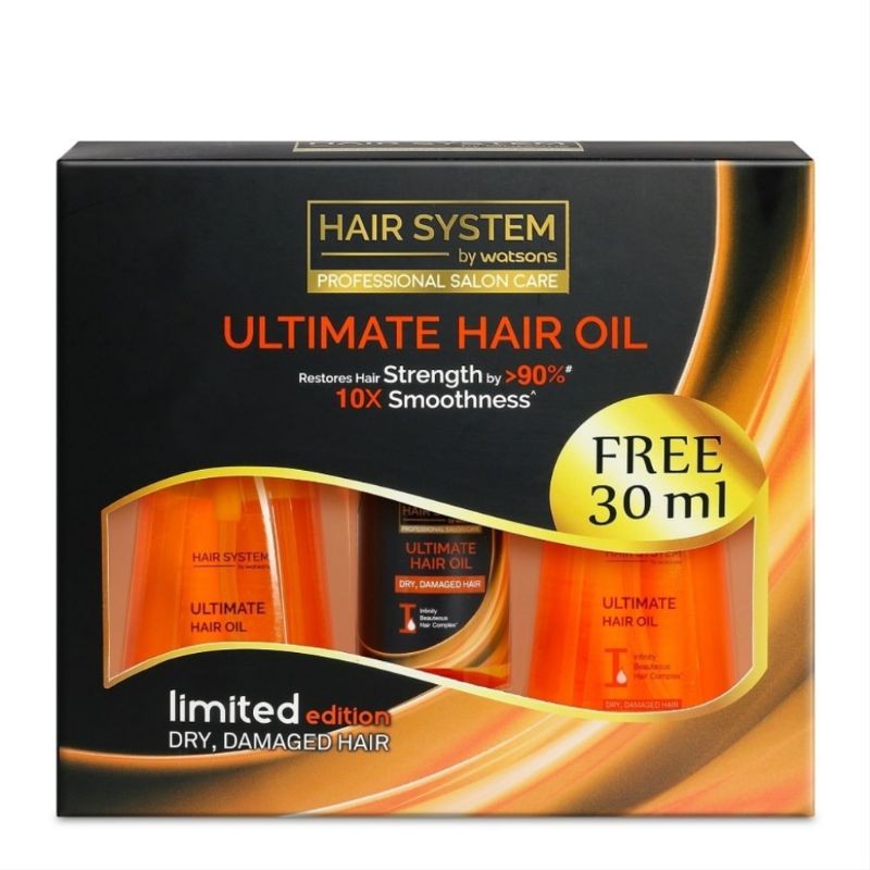 HAIR SYSTEM by WATSONS Ultimate Hair Oil Gift Set