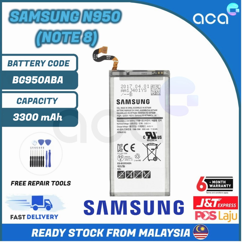 samsung note 8 battery replacement malaysia price