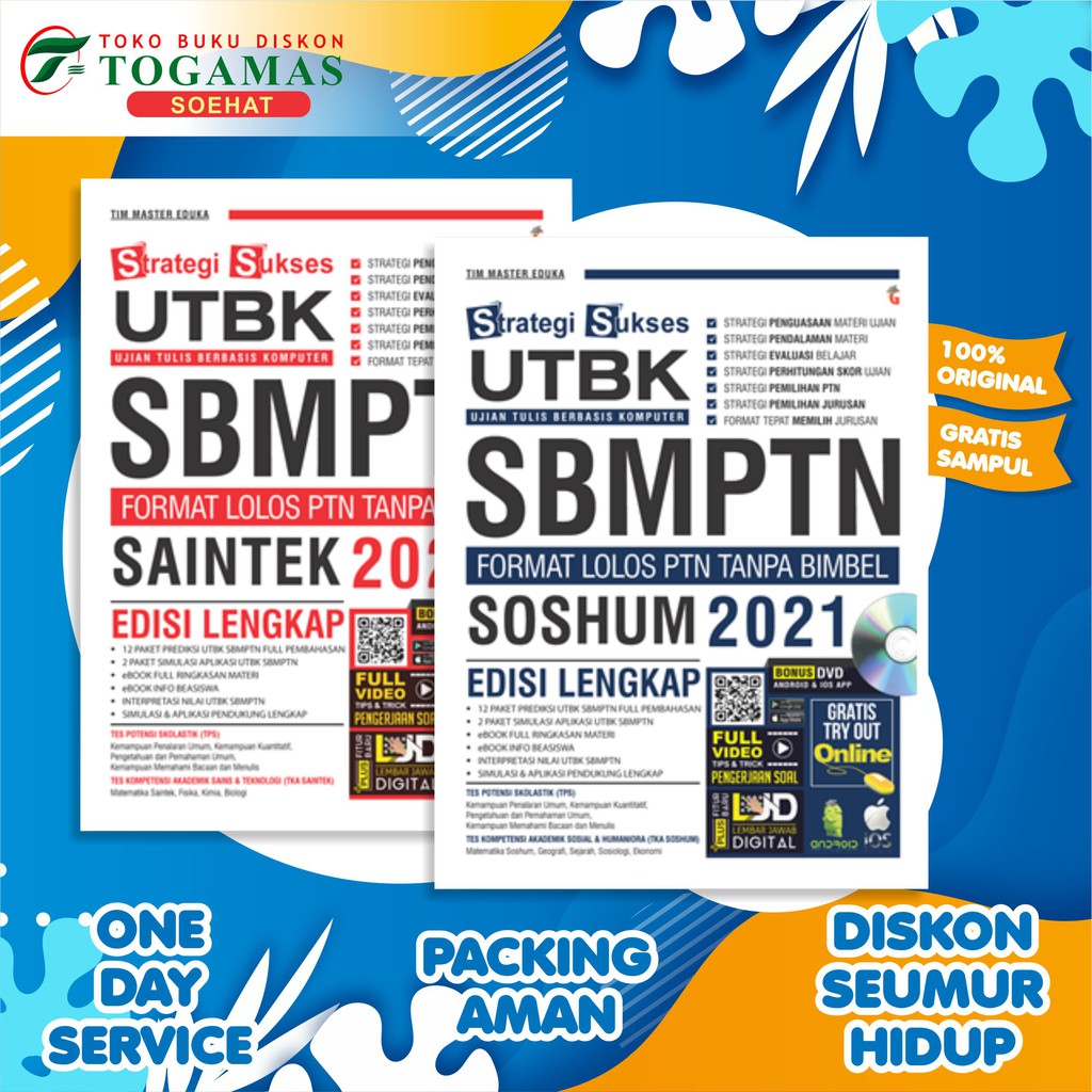 Success Strategies Utbk Sbmptn Soshum Saintek 2021 Master Eduka Team Shopee Malaysia