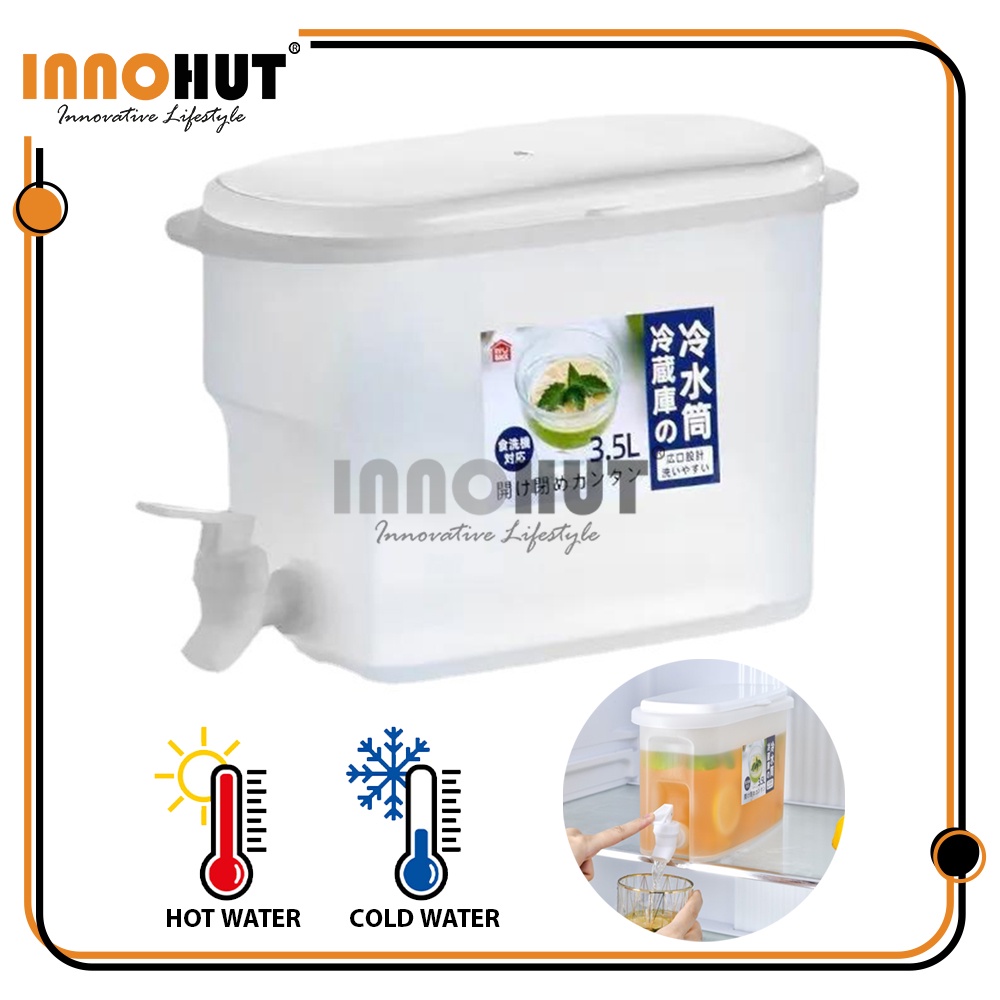 Innohut 3.5L Hot/Cold Water Dispenser Container With Faucet Bekas Air