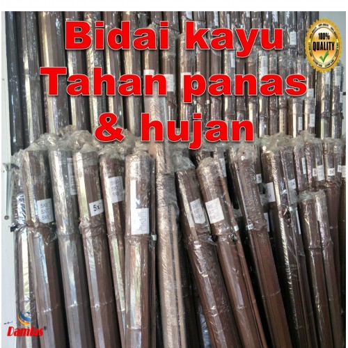 bidai kayu  Tahan  Panas  dan  Hujan  3 x 7 kaki Shopee 