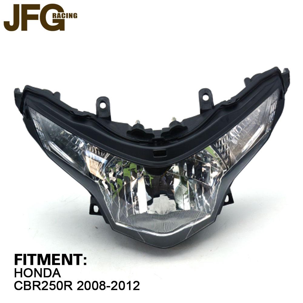 Ready Stock Headlight Headlamp Head Light Lamp Assembly For Honda Cbr250r Cbr 250r 08 12 Shopee Malaysia