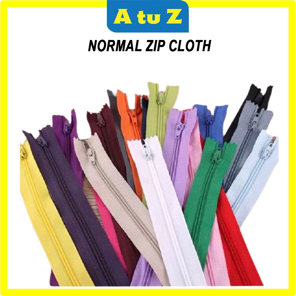 ATUZ 8"-22 " Zip Normal Nylon Tailor Zipper Zip Biasa / HANDICRAFT / CRAFT / KERJA TANGAN/ATUZ PENANG