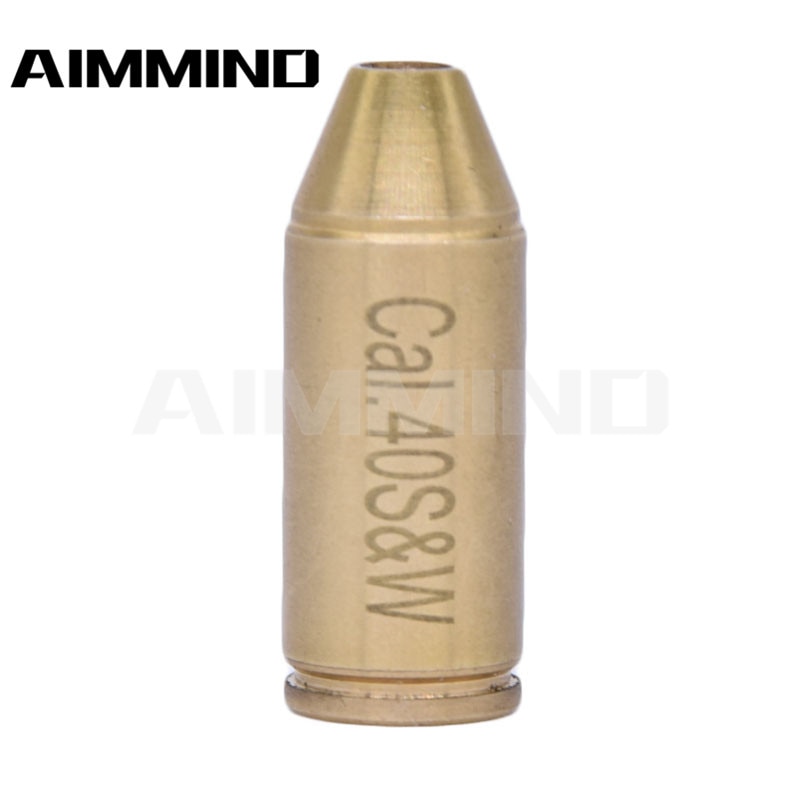 New CAL 40 Brass Cartridge Red Dot Laser Bore Sighter Red Sighting ...