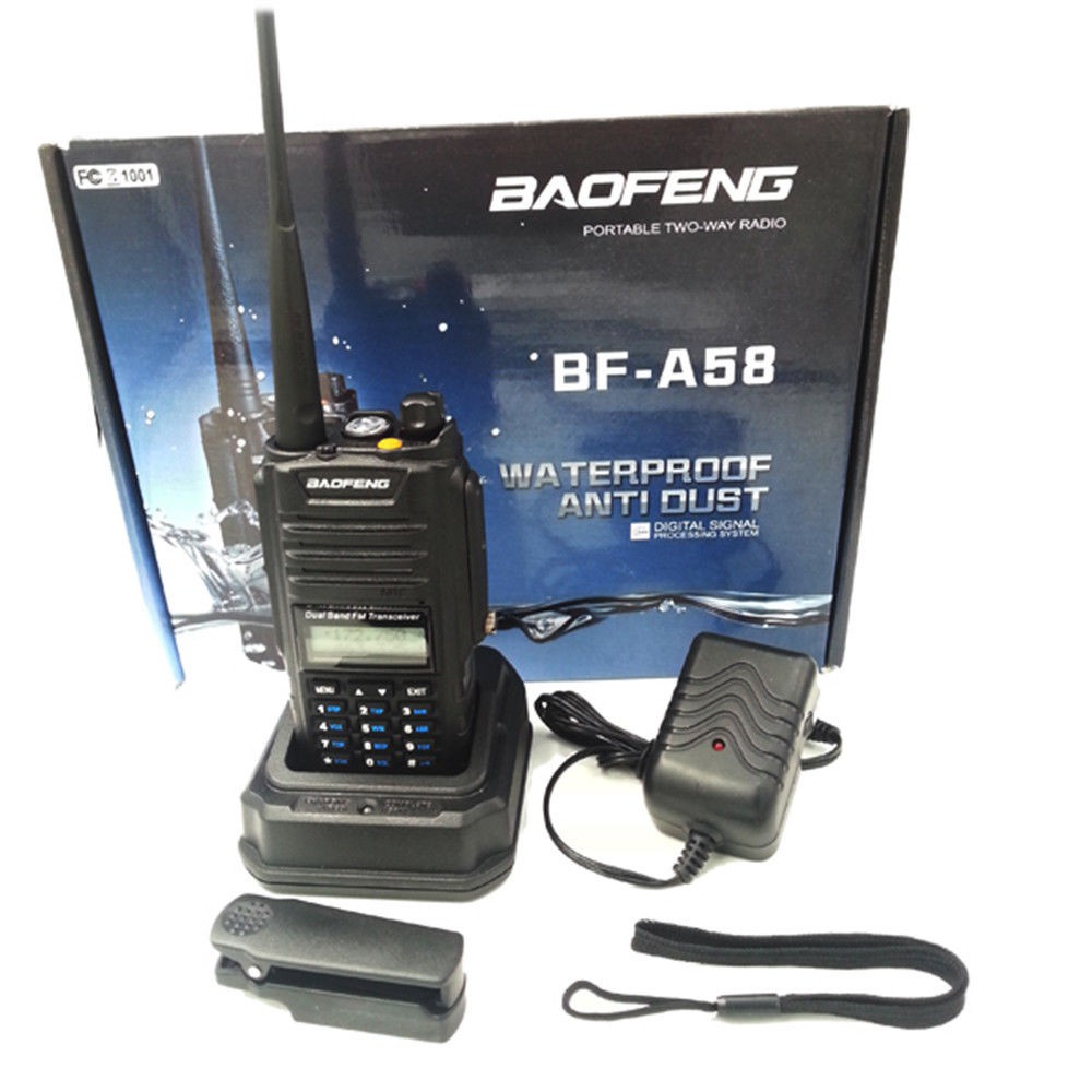 BAOFENG BF-A58 Waterproof Dustproof Two Way Radio Dual Band 136-174&400 ...