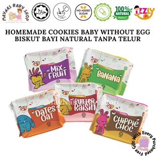 Izzly Baby Food Cookies Baby Biskut Bayi Natural Homemade Tanpa Garam Tanpa Telur Sesuai 7 Bulan Ke Atas Izliyah Kitchen Shopee Malaysia