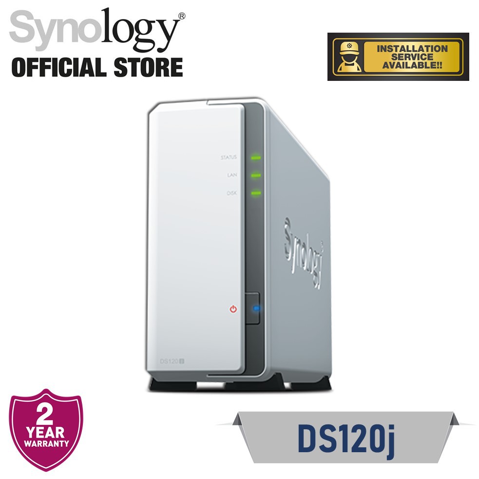 1 x 3TB Seagate Ironwolf Synology DiskStation DS119j Bundle inkl Seagate Ironwolf 