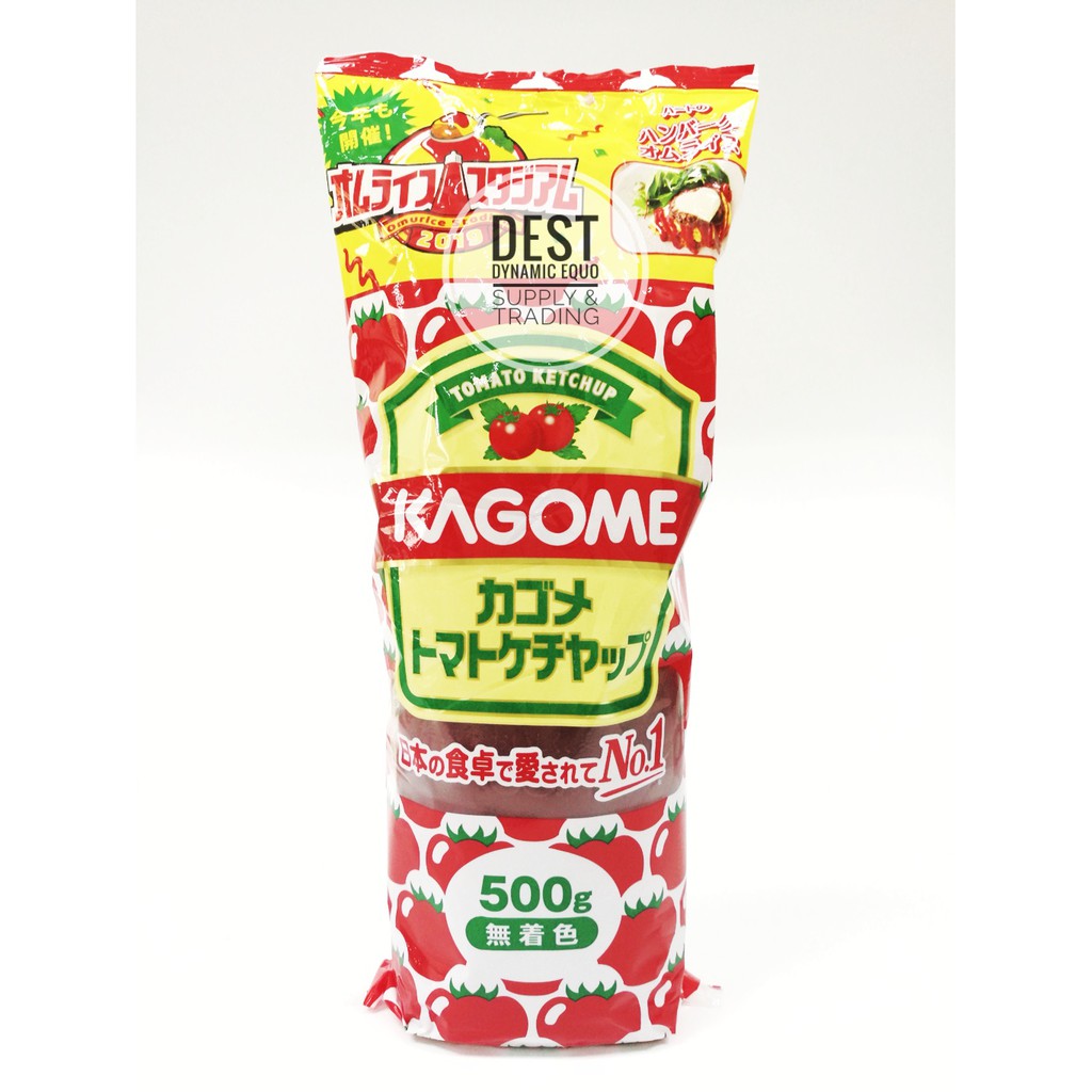 Japan Kagome Tomato Ketchup 500g (NO COLORING / NO PRESERVATIVES