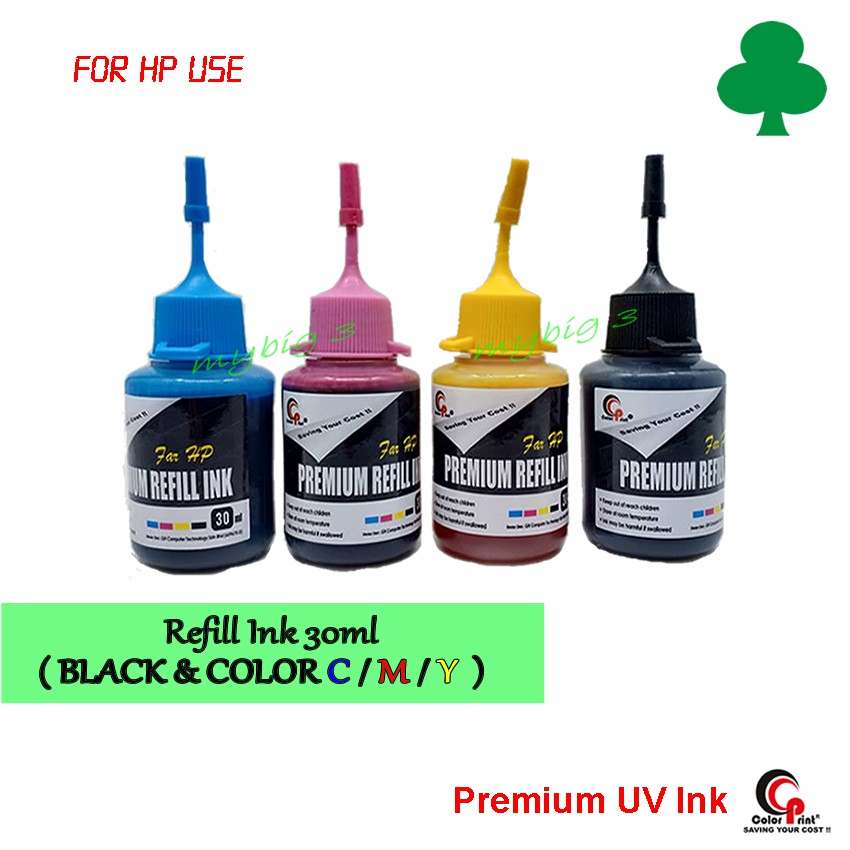 HP Refill ink Compatible Ink 30ml for Inkjet Printer Cartridge Refill