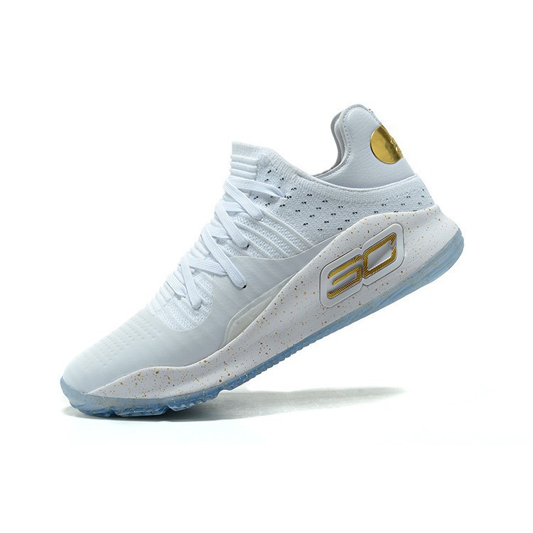 curry 4 low white gold