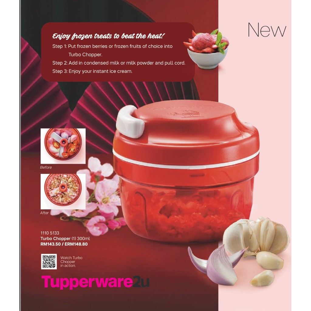 Tupperware Turbo Chopper (Pre order)