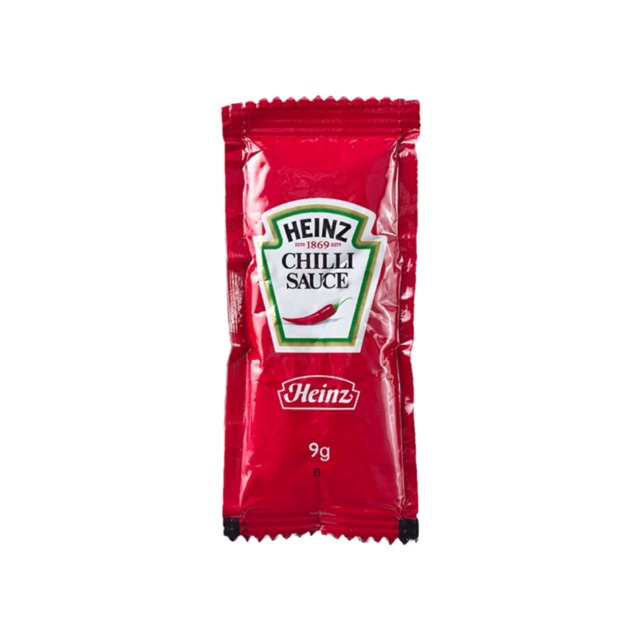 EXP10/2022 HEINZ SACHET 9g SAUCE CHILLI KETCHUP TOMATO CILI SOS TRAVEL