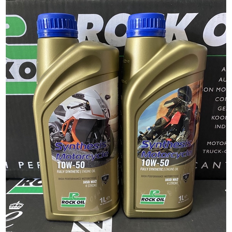 ROCK OIL 10W50 FULLY Synthetic New Packing 2021 Shopee Malaysia