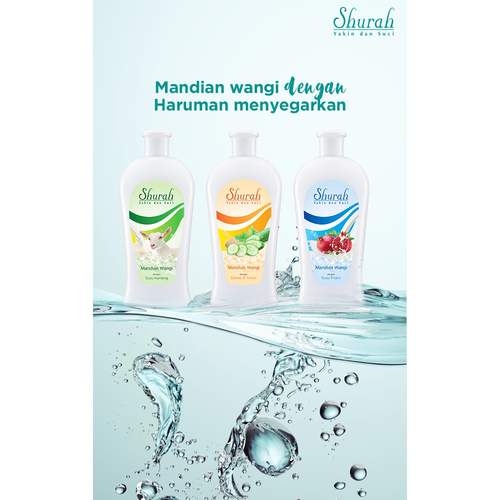 Buy Shurah Mandian Wangi Dengan Susu Kambing 650ml Vitamin E Body Wash Sabun Badan Sabun Mandi Seetracker Malaysia