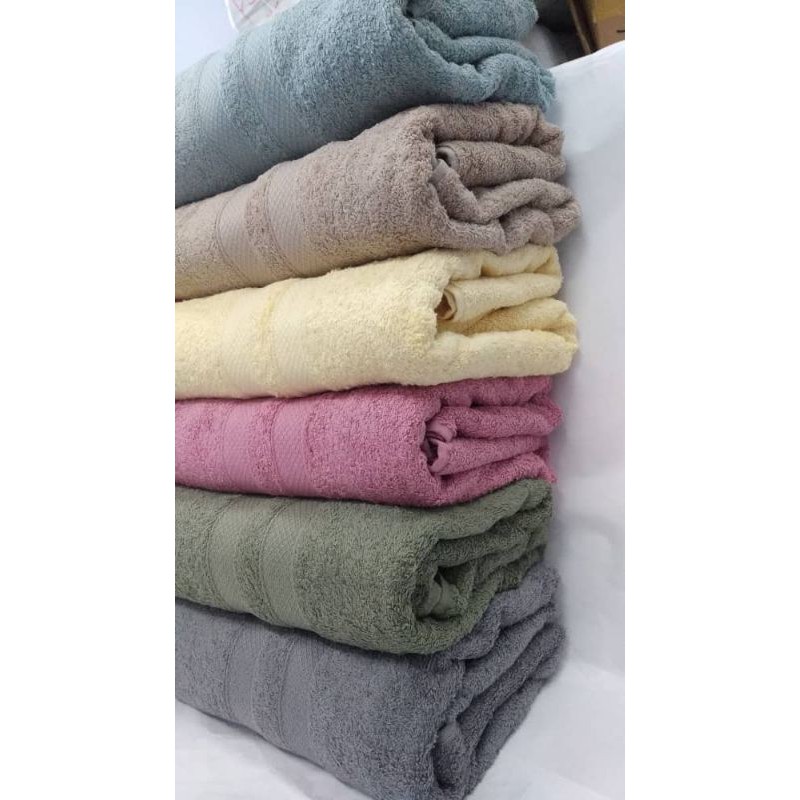 Bath Towel Xxxi Size Jumbo Baser Bath Towel 40 X 60 Inches 100 X 150 Cm 875 900 Grams Shopee Malaysia