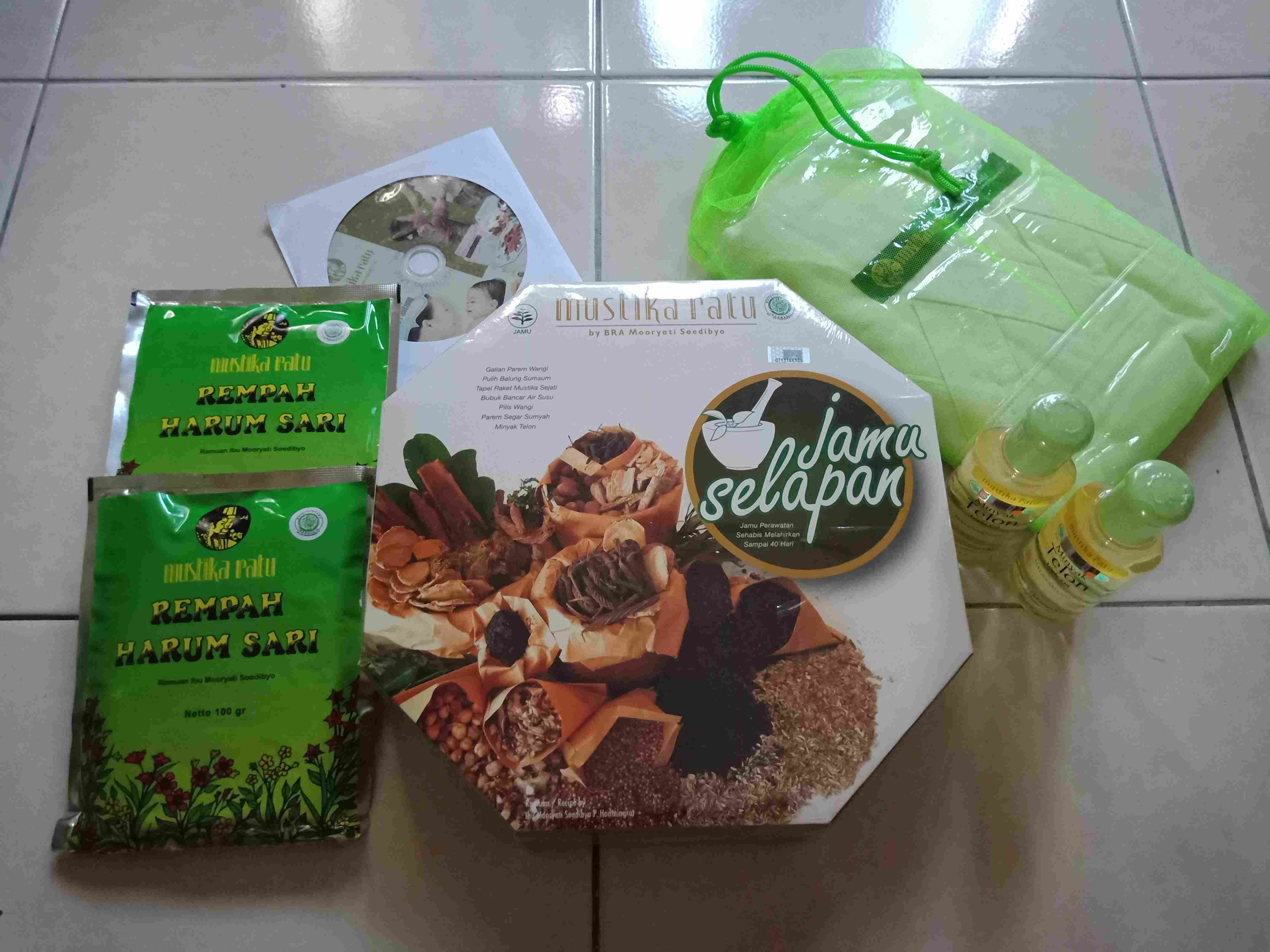 Set Bersalin Mustika Ratu Jamu Selapan Shopee Malaysia