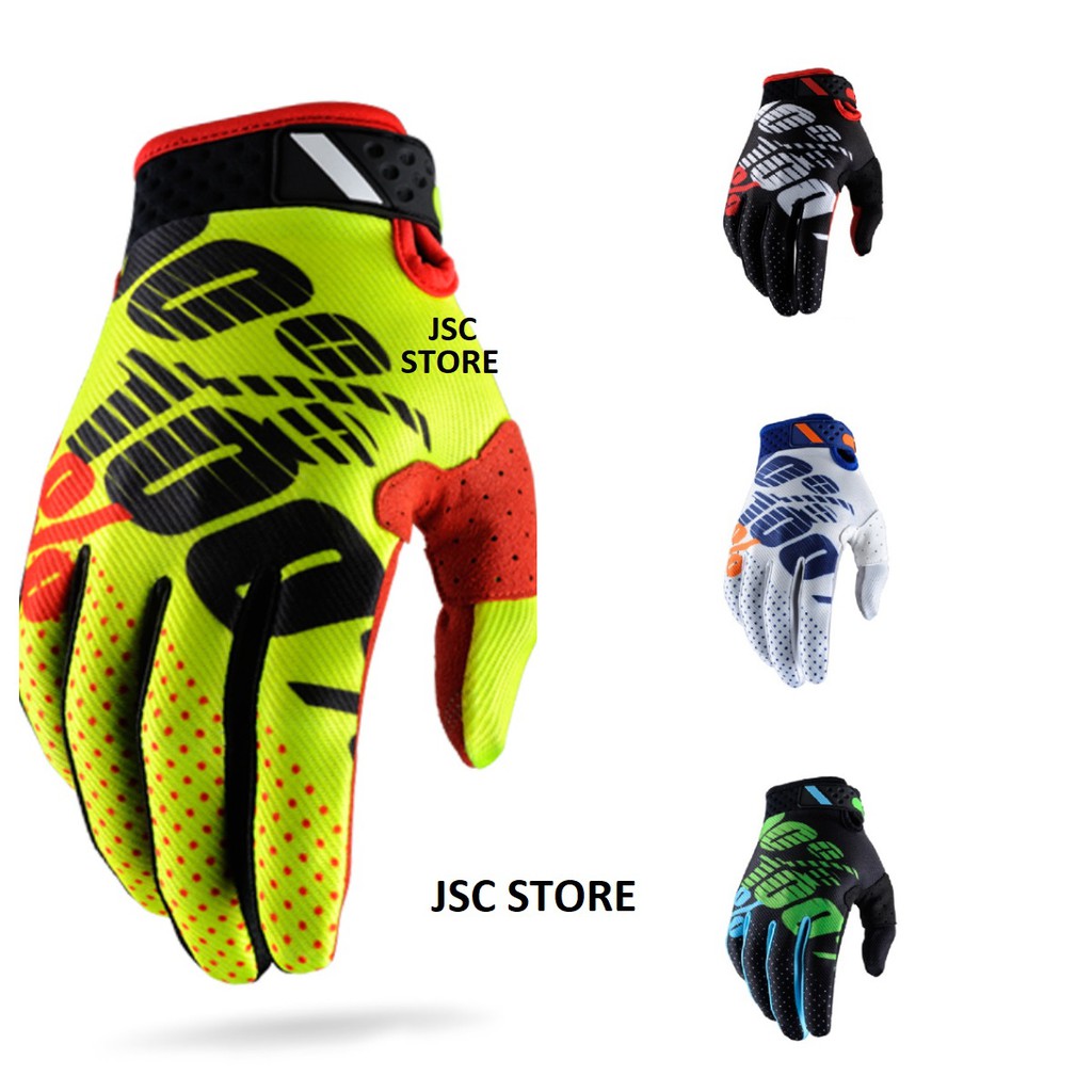 100 PERCENT Ridefit Mountain Bike Gloves Shopee Malaysia