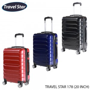 Travel Star 178 20 Inch Cabin Size Luggage With External Charging Port