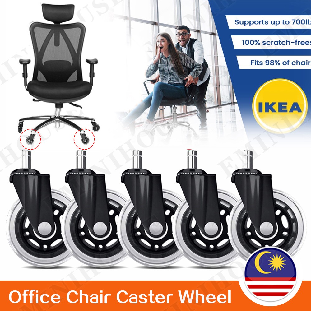 Office Chair Caster Wheel Roller, Are Office Chair Casters Universal