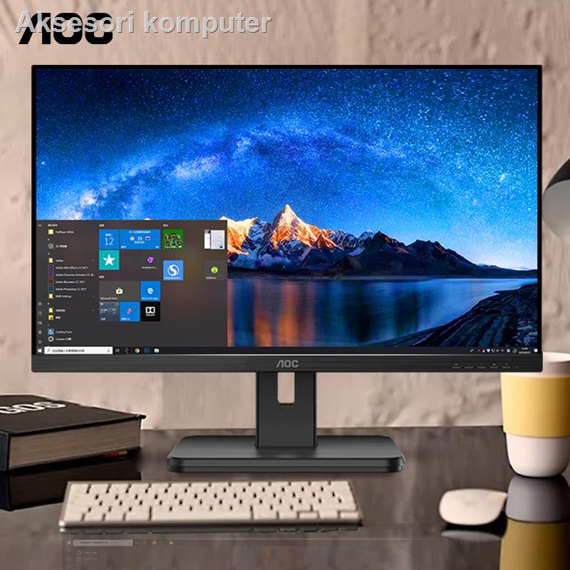 21 New Computer Monitor Aoc Monitor 24 Inches High Definition Borderless Ips Computer 75hz Screen Hdr Mode Low Blue Li Shopee Malaysia