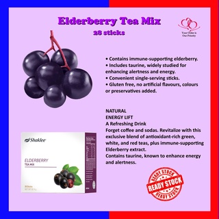 Elderberry tea mix shaklee