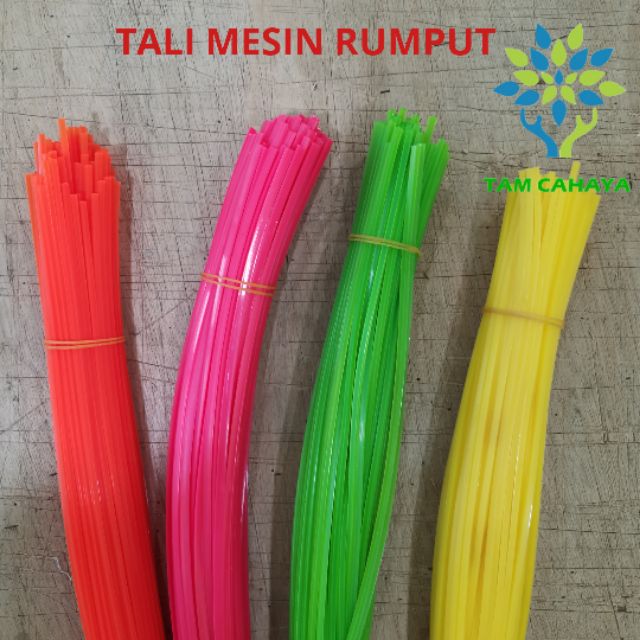 Tali Mesin Rumput Nylon Grass Trimmer Line 200gram 90pcs Brush Cutter Trimmer Line