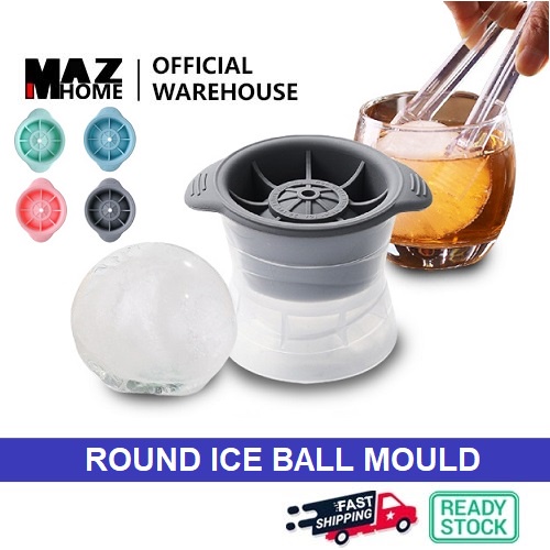 DIY Round Ice Ball Mold DIY Bar Cocktail Mixing Ice Maker 圆形冰球模具