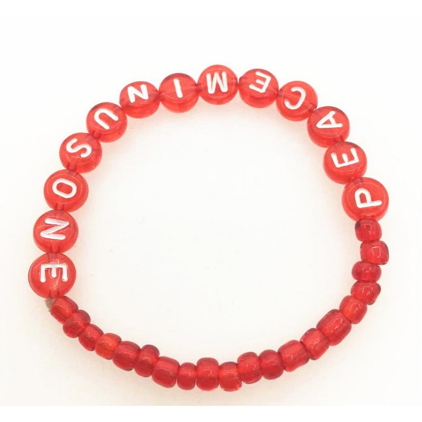 正規激安 peaceminusone pmo alphabet bracelet #1 econet.bi