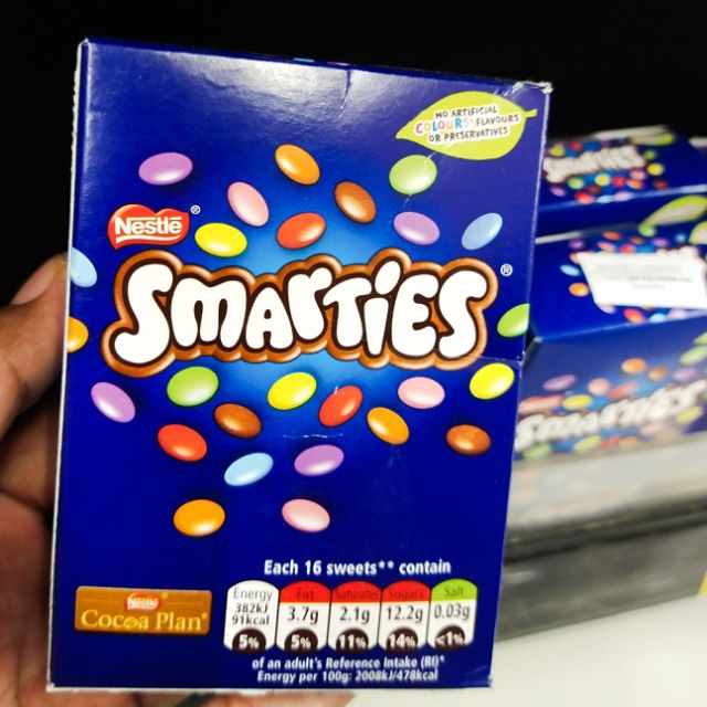 Nestle smarties 120grm