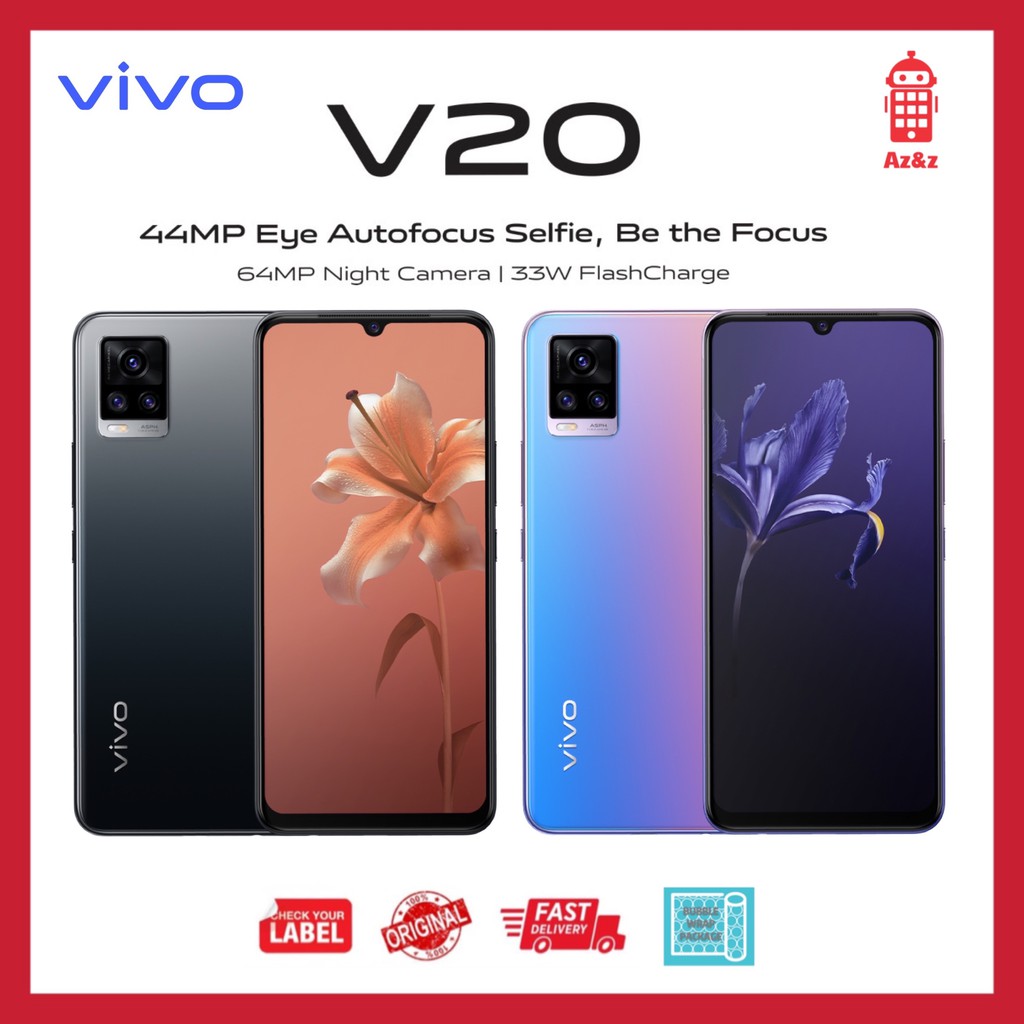 Vivo V20 V20se V20pro 5g 8gb 128gb Original Vivo Malaysia V20 Se Shopee Malaysia