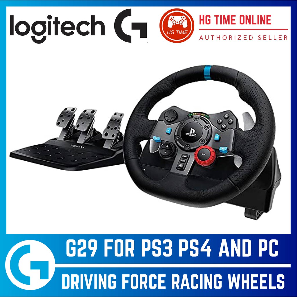 logitech g29 driving force racing wheel for ps4