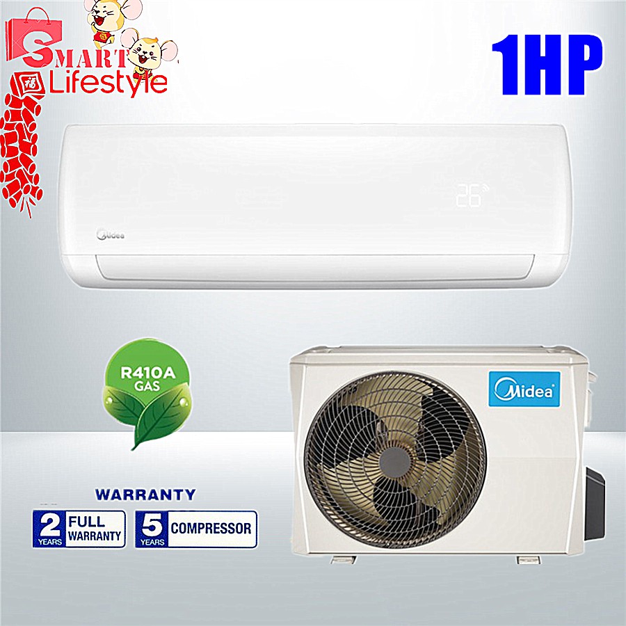 Midea 1 0hp Klassic Series Wall Mounted Air Conditioner Msk4 09crn1