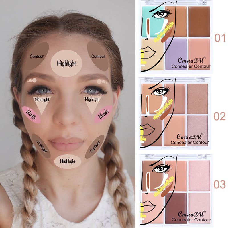 concealer dan contour