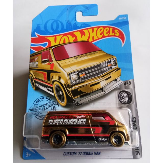 hot wheels chrome van