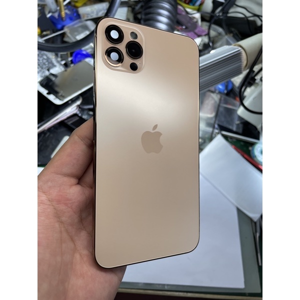 Iphone X Upgrade 11 Pro 12 Pro Max Back Cover Housing Replacement Kit With Flash Shopee Malaysia