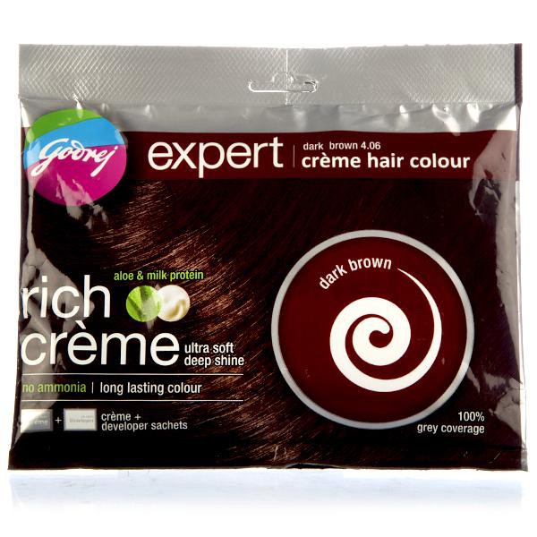 Godrej Expert Rich Creme Hair Color Dark Brown 20gm x Pack of 3 | Shopee  Malaysia