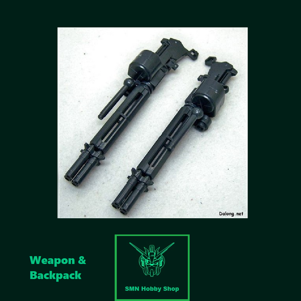 MG 1/100 Unicorn Gatling Gun/MiniGun X2 (Gundam Addon) | Shopee Malaysia