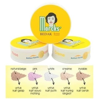 Marcks Loose Powder Ori Marcks Bedak Tabur G Shopee Malaysia