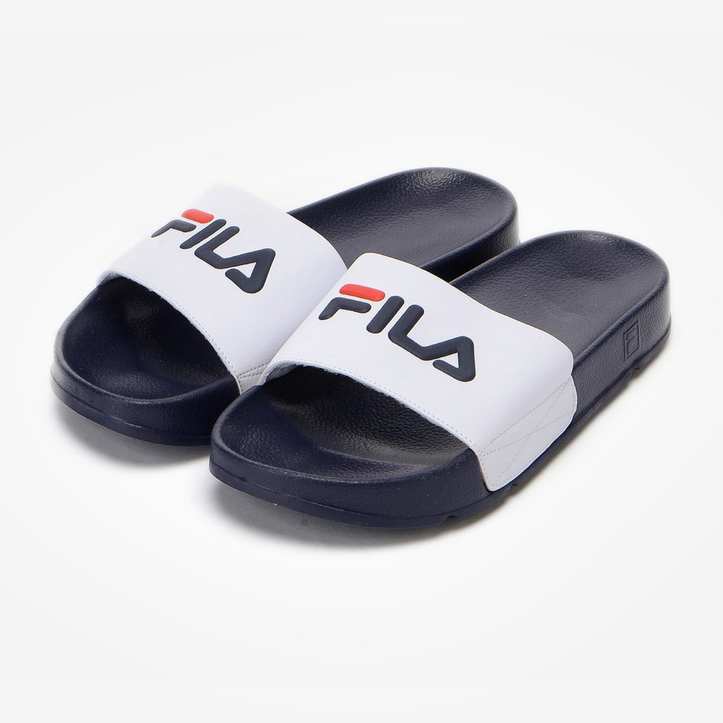 fila slippers white