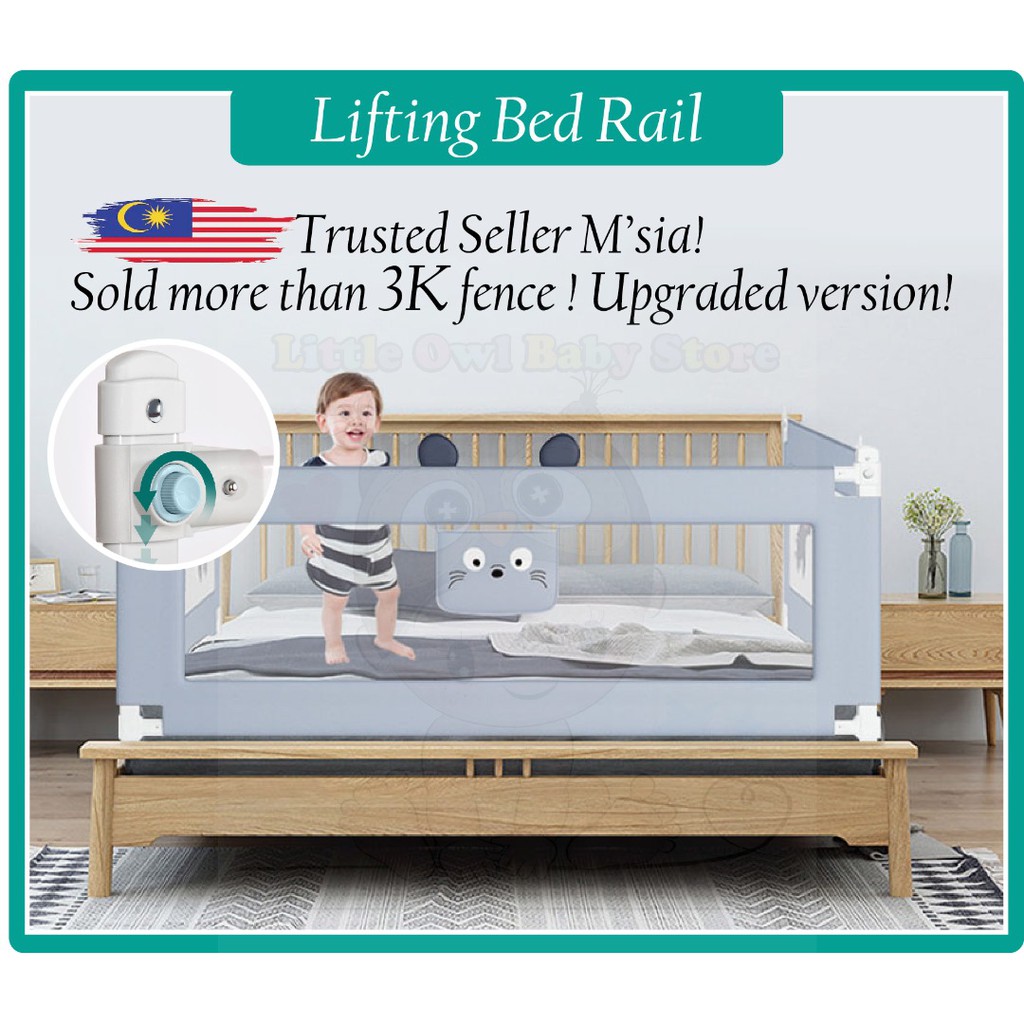 baby safety bed fence