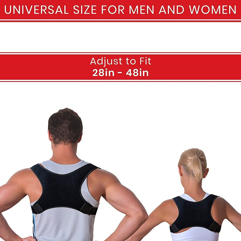 Casual Portable Posture Corrector Fracture Support Back Shoulder Correction Brace Belt Strap - Image 2