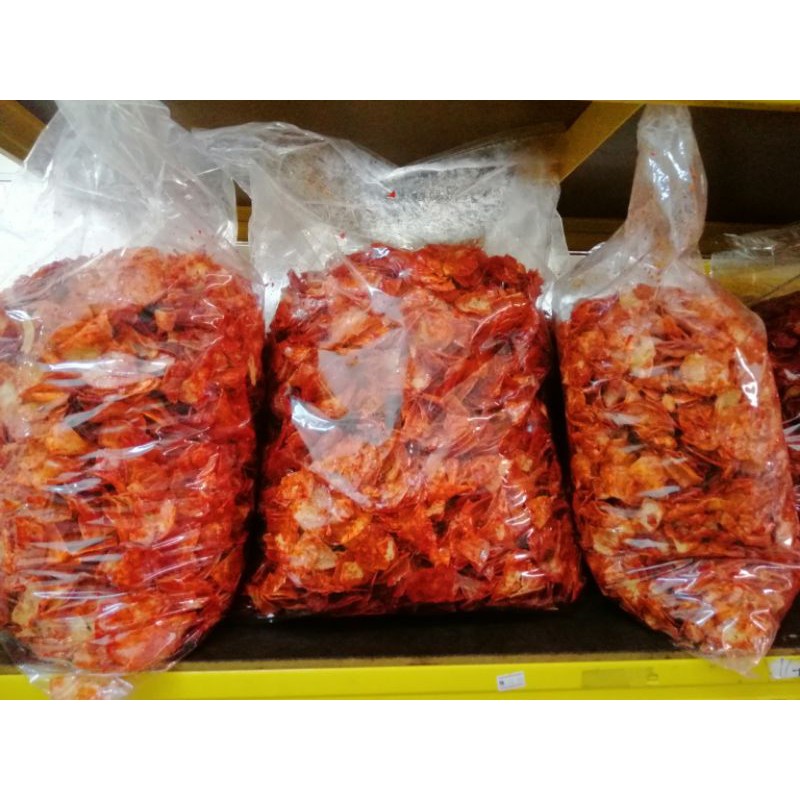 KEREPEK UBI PEDAS BASAH/ KERING (1KG/500G/200G)beli 2 dpt free gift