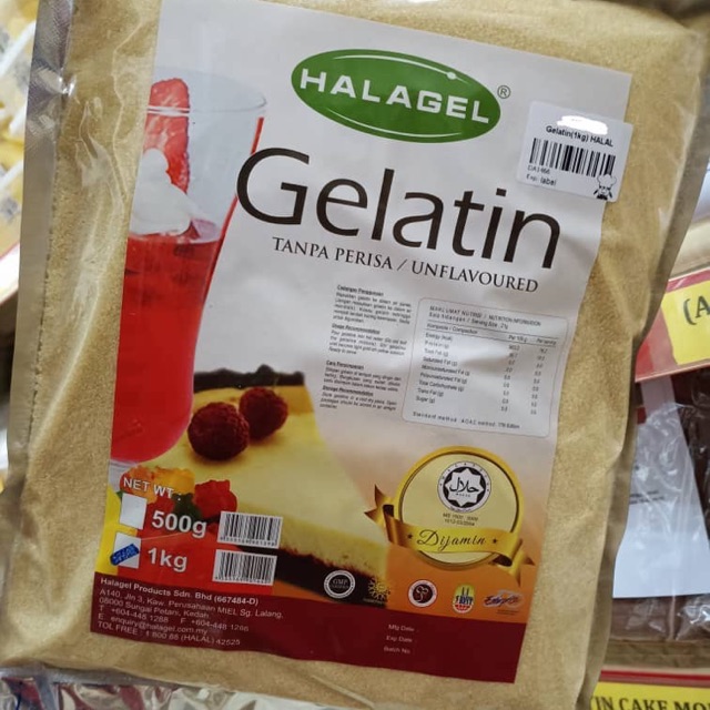 Jenama Gelatin Halal Malaysia blogjenama